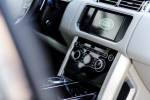 Land Rover internal dashboard